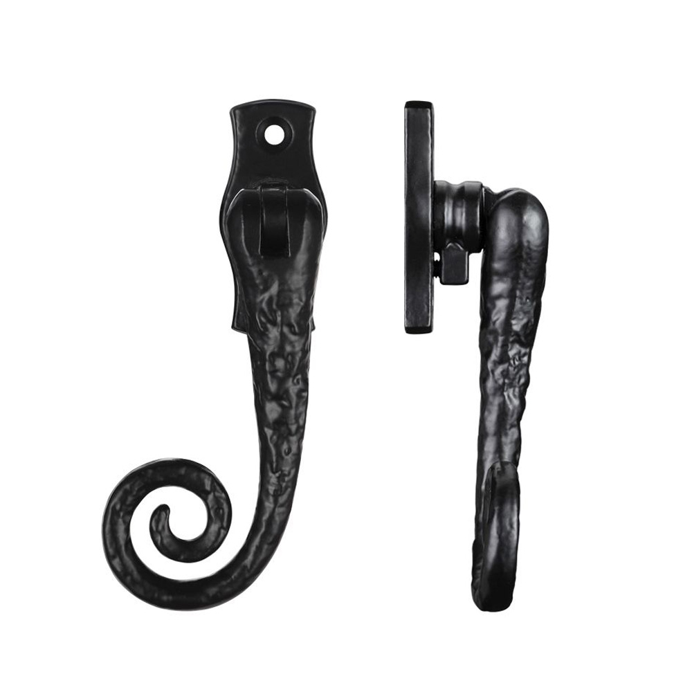 Monkey Tail Espag Handle (Locking) Left Hand - Antique Black